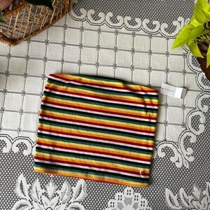 NWT American eagle rainbow crop top